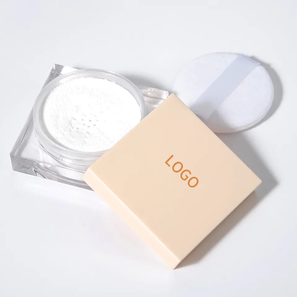 Private Label 11-Color Loose Setting Powder Puff | Waterproof Oil-Control Face Concealer Powder OEM